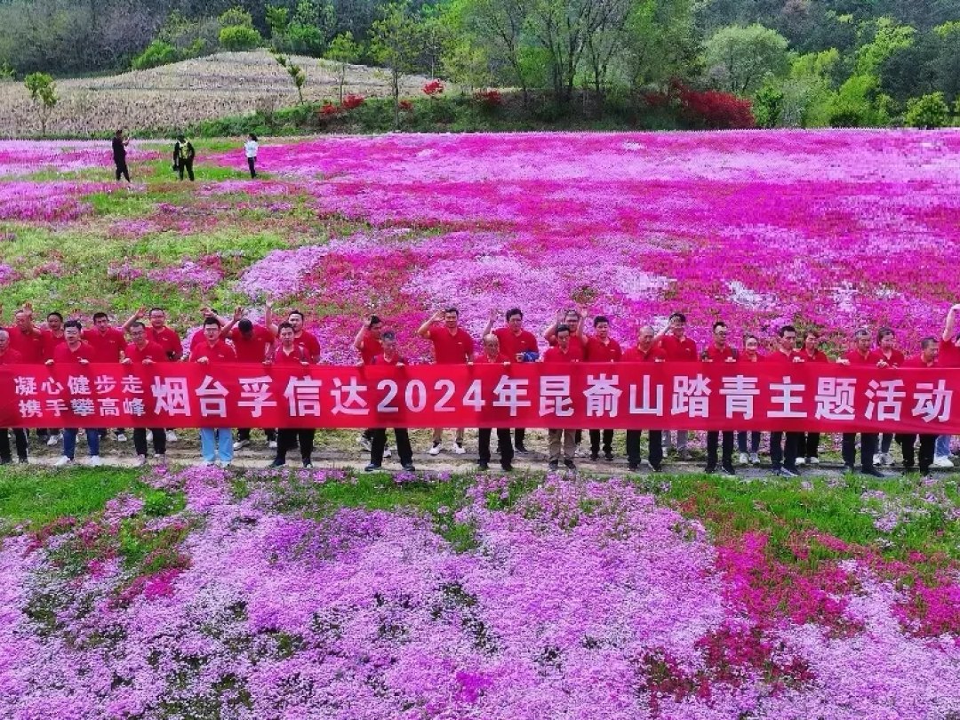 凝心健步走 攜手攀高峰 煙臺(tái)孚信達(dá)2024年昆崳山踏青主題活動(dòng)